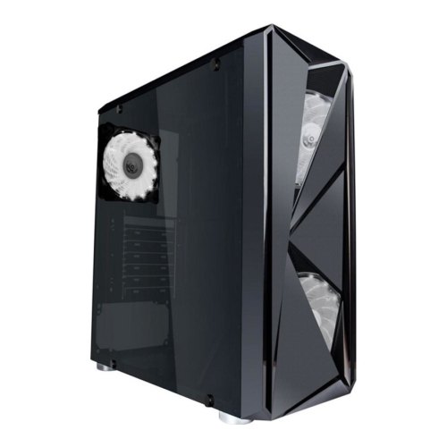 Корпус 1stPlayer F4-3A1-15LED White без БЖ (F4-3A1-15LED WHITE)