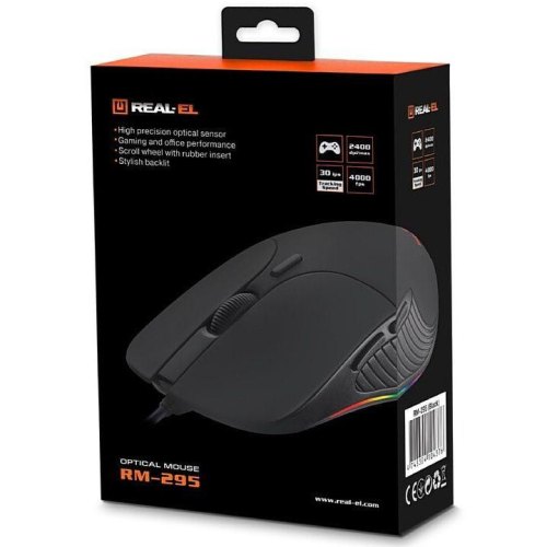 Мишка REAL-EL RM-295 (EL123200031)