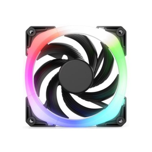 Кулер 1stPlayer R3 RGB LED bulk; 120х120х25мм 4-pin