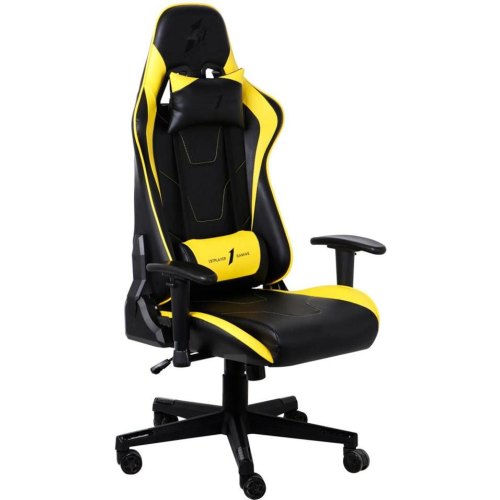 Крісло для геймерів 1stPlayer FK2 Black-Yellow