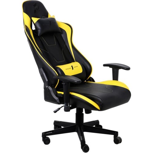 Крісло для геймерів 1stPlayer FK2 Black-Yellow