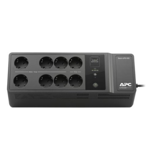 ДБЖ APC 400W/650VA,Standby,Schuko,USB charging port BE650G2-RS