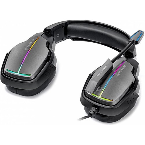 Гарнітура дротова ігрова Real-El GDX-7680 Black (EL124100046)