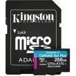 microSDXC карта 256Gb Kingston class10 з SD адаптером UHS-I U3 A2 R170/W90MB/s (SDCG3/256GB)