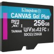 microSDXC карта 256Gb Kingston class10 з SD адаптером UHS-I U3 A2 R170/W90MB/s (SDCG3/256GB)