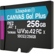 microSDXC карта 256Gb Kingston class10 з SD адаптером UHS-I U3 A2 R170/W90MB/s (SDCG3/256GB)