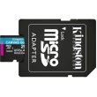microSDXC карта 256Gb Kingston class10 з SD адаптером UHS-I U3 A2 R170/W90MB/s (SDCG3/256GB)