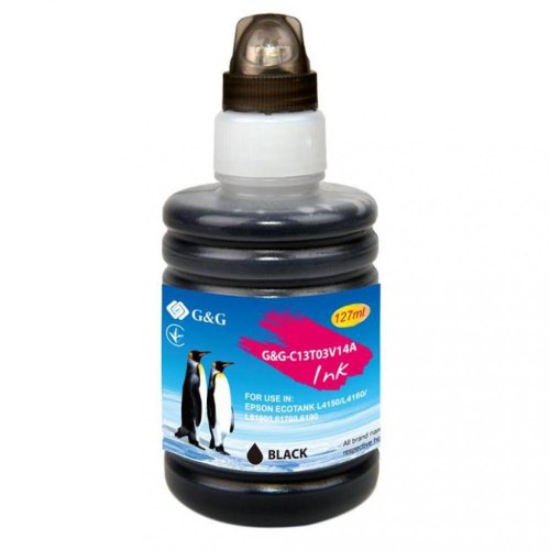 Контейнер з чорнилами G&G до Epson L4150/L4160 black (G&G-C13T03V14A)