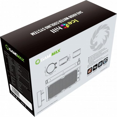Система рідинного охолодження GameMax IceHill 240 Rainbow