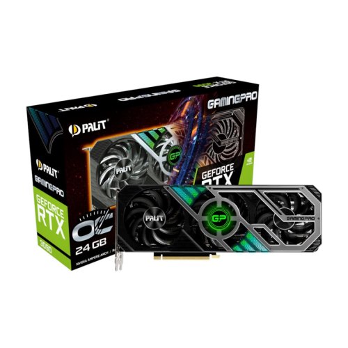 Відеокарта Palit GeForce RTX 3090 GamingPro OC 24GB (NED3090S19SB-132BA)