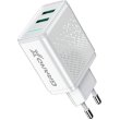 МЗП Grand-X CH-60W 2USB 5V 3,1A із захистом від перевантаження, White