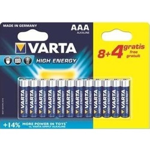 Батарейка VARTA LONGLIFE POWER лужна AAA  блістер, 12 шт.
