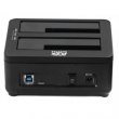 Док-станція Agestar 3UBT8 (Black) USB3.0 2 слоти, чорна