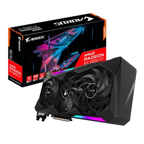 Відеокарта GIGABYTE AORUS Radeon RX 6800 XT MASTER TYPE C 16G (GV-R68XTAORUS M-16GC)