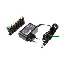 Універсальний блок живлення PowerPlant Q36 220V, 30W 12V 2.5A