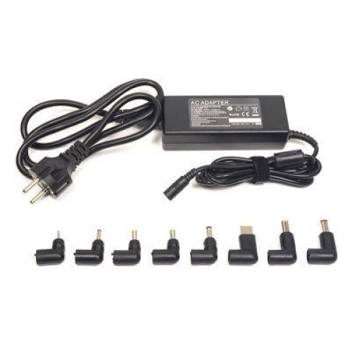 Універсальний блок живлення для ноутбуків PowerPlant 220V, 15-20V 90W 6A