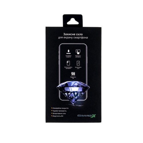 Захисне скло Grand-X Ceramic для Apple iPhone Xr/ iPhone 11 black (CAIP11B)