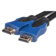 Кабель HDMI - HDMI, 75см, PowerPlant (KD00AS1199), v1.4, позолочені коннектори, 0.75м