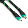 Кабель HDMI - HDMI, 150см, PowerPlant (KD00AS1250), v2.0, позолочені конектори, з 2-ма феритами, 1.5м