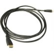 Кабель HDMI - microHDMI, 200см, PowerPlant (KD00AS1274), v1.4, 2м