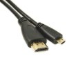 Кабель HDMI - microHDMI, 200см, PowerPlant (KD00AS1274), v1.4, 2м