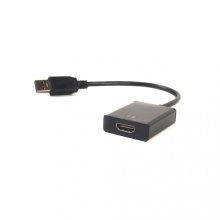 Кабель-перехідник PowerPlant USB 3.0 - HDMI female, 0.25m (CA910373)