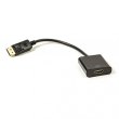 Кабель-перехідник PowerPlant HDMI - DisplayPort, 0.15м, чорний (CA910830)
