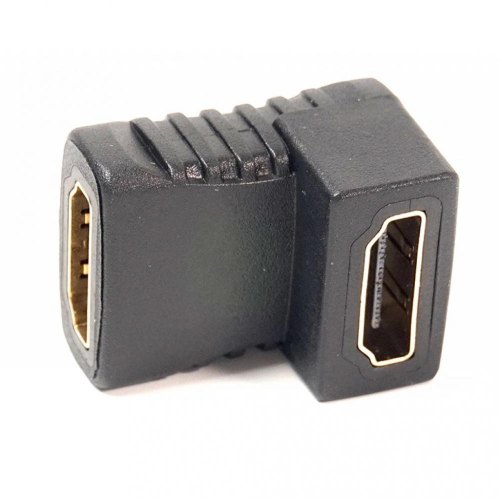 Перехідник PowerPlant HDMI AF - HDMI AF, кутовий (KD00AS1305)