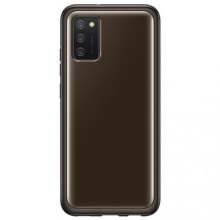 Чохол Samsung A02s (A025) EF-QA025TBEGRU, Soft Clear Cover Black