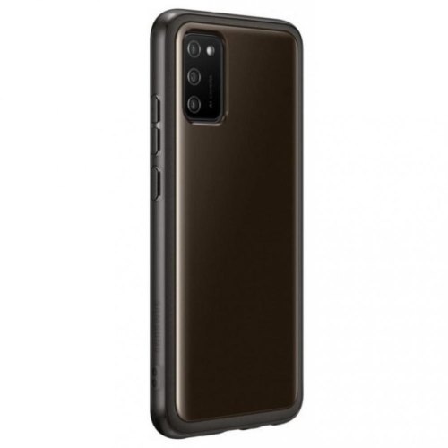 Чохол Samsung A02s (A025) EF-QA025TBEGRU, Soft Clear Cover Black