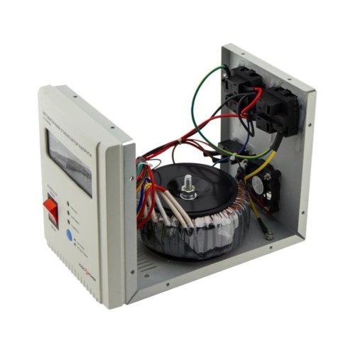 Стабілізатор 1500Вт, LogicPower LP-2500RD, 1500Вт / 7 ступ (LP10349)