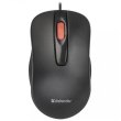 Мишка Defender Point MM-756, 3 кн. 1000 dpi, чорна