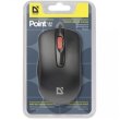 Мишка Defender Point MM-756, 3 кн. 1000 dpi, чорна