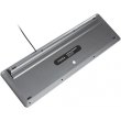 Клавіатура Vinga KB735 black-grey