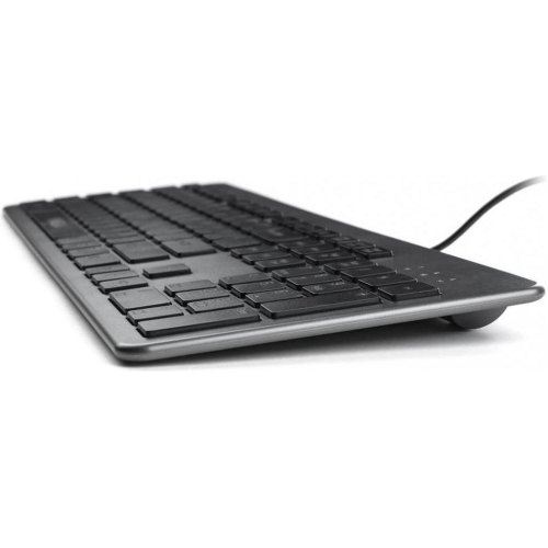 Клавіатура Vinga KB735 black-grey