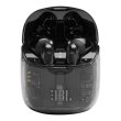 Навушники бездротові JBL T225 TWS Ghost Black (JBLT225TWSGHOSTBLK)