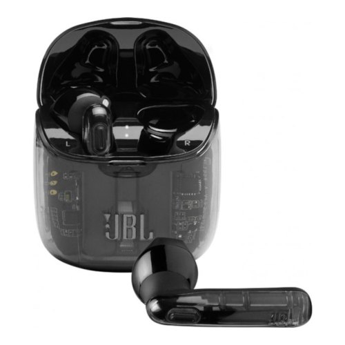 Навушники бездротові JBL T225 TWS Ghost Black (JBLT225TWSGHOSTBLK)