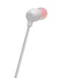 Навушники з мікрофоном (гарнітура), JBL T125BT, White (JBLT125BTWHT)