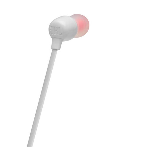 Навушники з мікрофоном (гарнітура), JBL T125BT, White (JBLT125BTWHT)