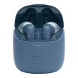 Навушники бездротові JBL T225 TWS Blue (JBLT225TWSBLU)