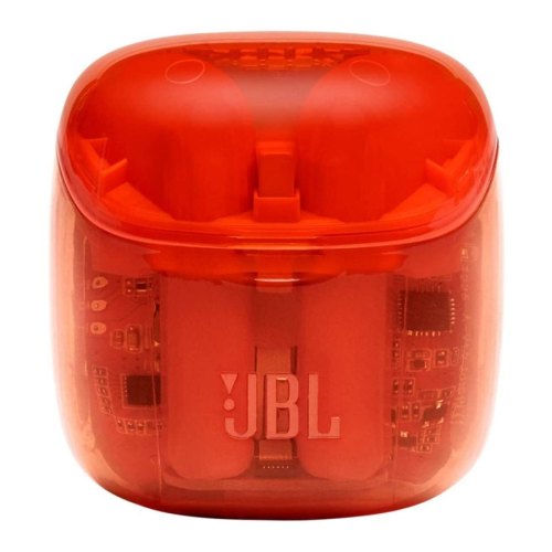 Навушники бездротові JBL T225 TWS Ghost Orange (JBLT225TWSGHOSTORG)