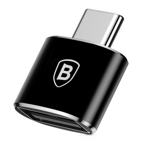 Адаптер OTG Baseus USB Female To Type-C Male Adapter Converter Black