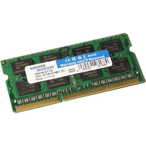 Модуль пам'яті Golden Memory 8 GB SO-DIMM DDR3L 1600 MHz (GM16LS11/8)