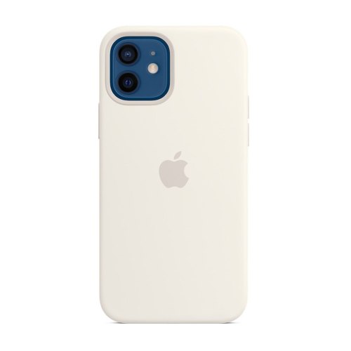 Чохол Apple Silicone Case для iPhone 12 / 12 Pro with MagSafe, White