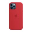 Чохол Apple Silicone Case для iPhone 12 Pro Max with MagSafe, Red
