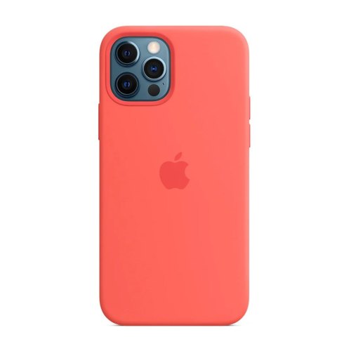 Чохол Apple Silicone Case для iPhone 12 Pro Max with MagSafe, Pink Cytrus
