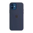 Чохол Apple Silicone Case для iPhone 12 / 12 Pro, Deep Navy
