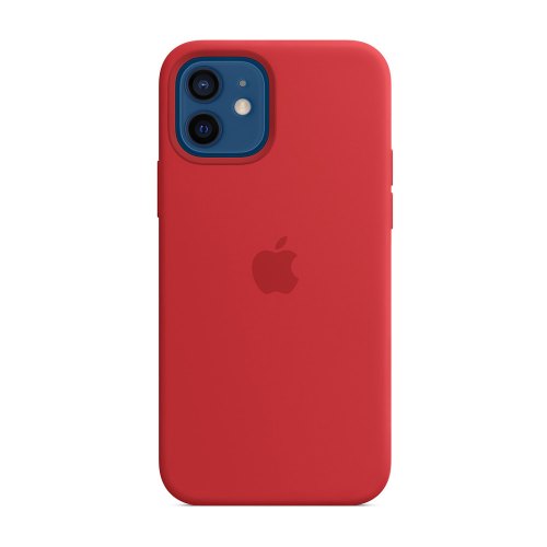 Чохол Apple Silicone Case для iPhone 12 / 12 Pro with MagSafe, Red