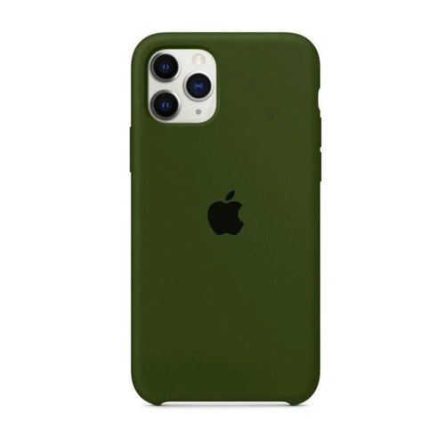 Чохол Apple Silicone Case HC for iPhone 11 Pro, Army Green 11