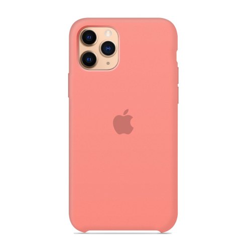 Чохол Apple Silicone Case HC for iPhone 11 Pro Max, Begonia 27